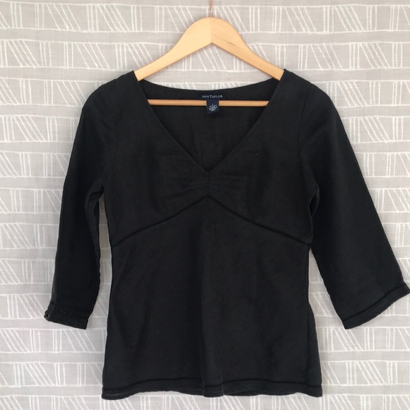 Ann Taylor Linen Top - Picture 1 of 7